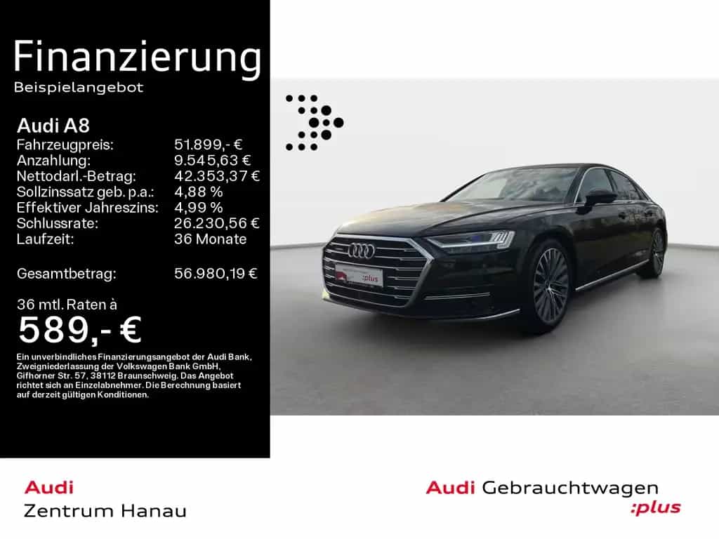 Audi A8 50 TDI QUATTRO *PANO*HD MATRIX*HEAD UP*20ZOLL 01/2022-photo-0