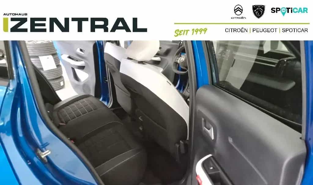 Citroën C3 Turbo 100 MAX Sitzheizung Rückfahrkamera 03/2025-photo-10