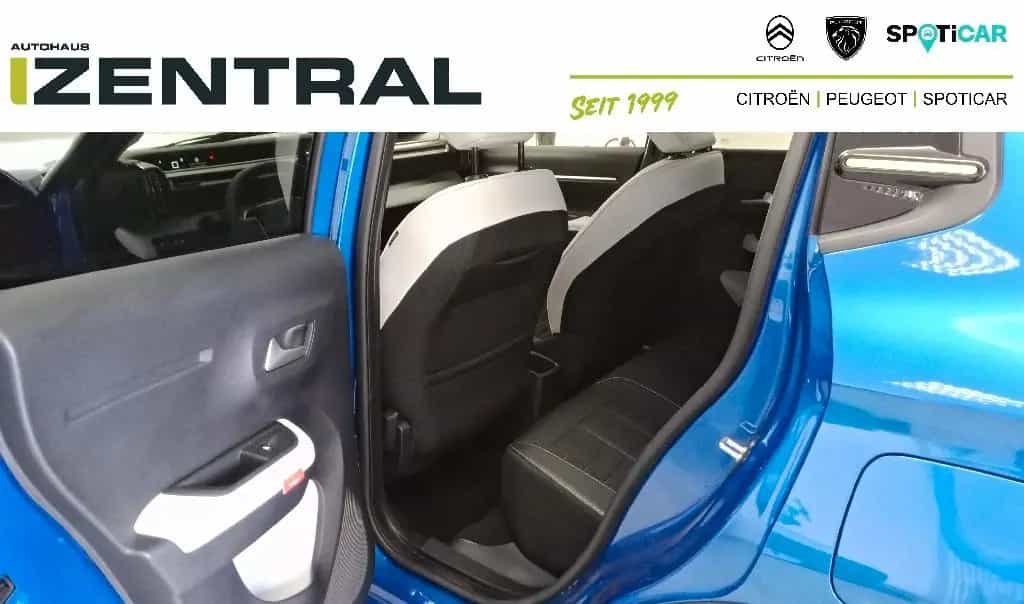 Citroën C3 Turbo 100 MAX Sitzheizung Rückfahrkamera 03/2025-photo-12