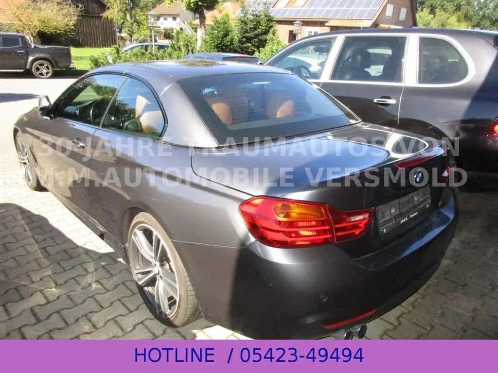 BMW 4 Series 430i Cabrio  M Sport -Voll +1.Hd+Deutsches KFZ 04/2016-photo-1