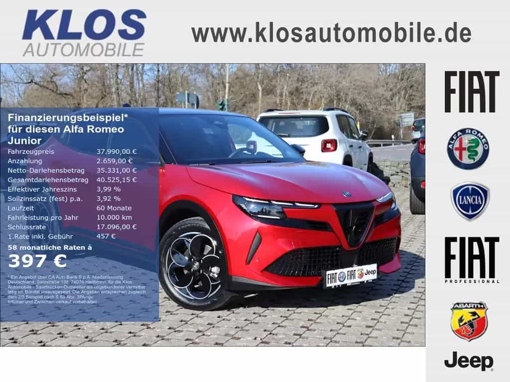 Alfa Romeo Junior IBRIDA Q4 1.2 VGT 145PS DCT6 SPORT SABELT 02/2026-photo-0