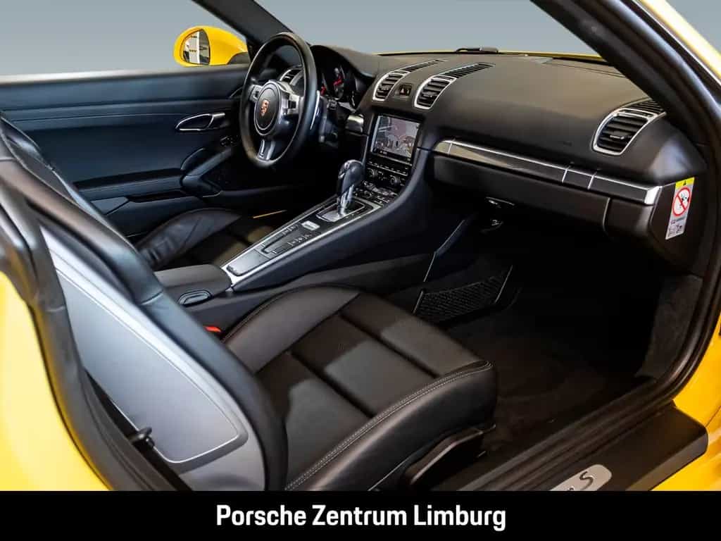 Porsche Cayman S Sportabgasanlage Sportfahrwerk 20-Zoll 06/2014-photo-13
