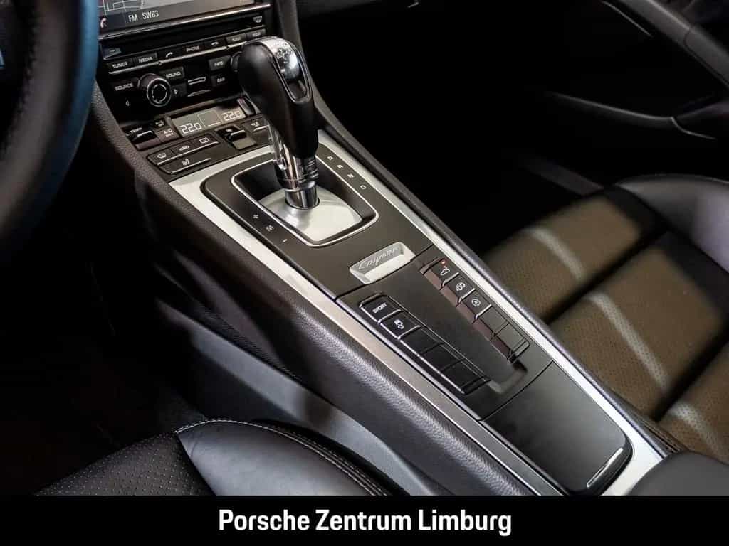 Porsche Cayman S Sportabgasanlage Sportfahrwerk 20-Zoll 06/2014-photo-15