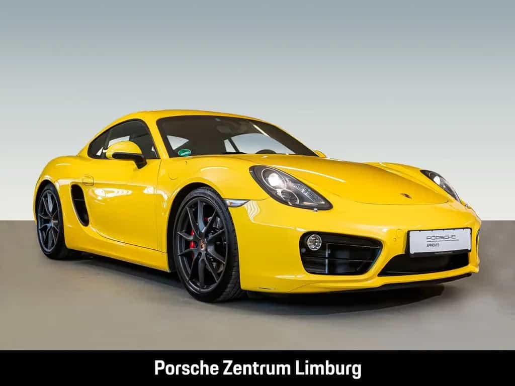 Porsche Cayman S Sportabgasanlage Sportfahrwerk 20-Zoll 06/2014-photo-17