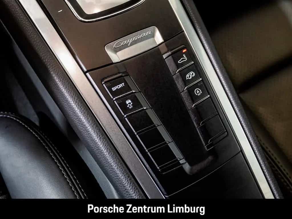 Porsche Cayman S Sportabgasanlage Sportfahrwerk 20-Zoll 06/2014-photo-24