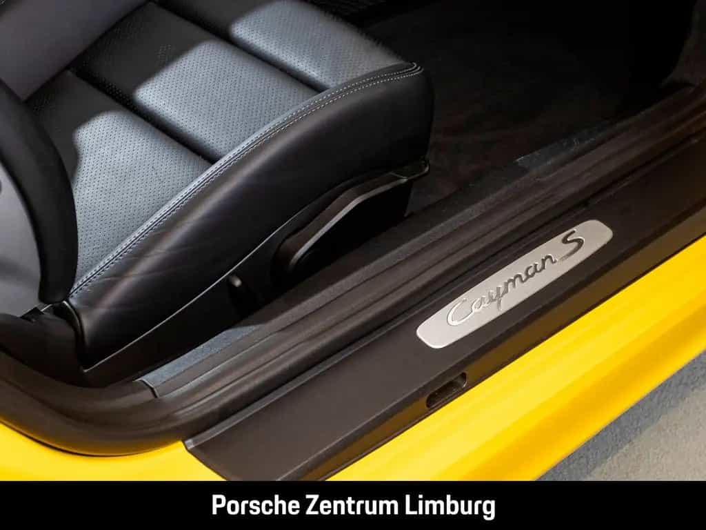 Porsche Cayman S Sportabgasanlage Sportfahrwerk 20-Zoll 06/2014-photo-27