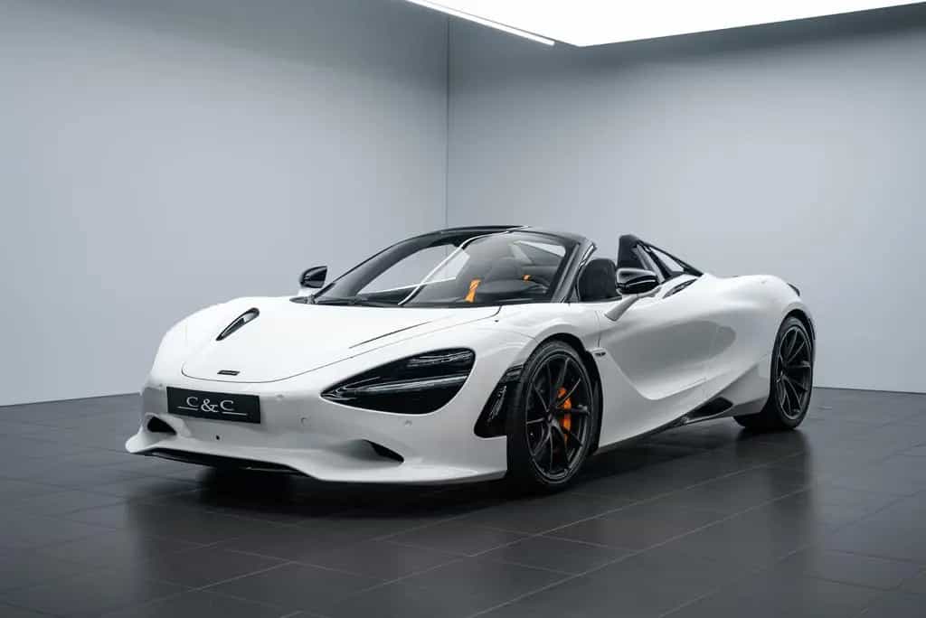 McLaren 750S Spider CARBON/PERFORMANCE/360°CAMERA/B&W 02/2024-photo-4