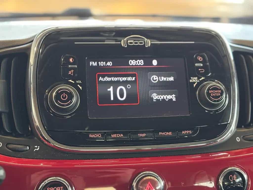 Fiat 500 Lounge 105 PS*Klimaa.*Schiebedach*Bluetooth 01/2017-photo-16