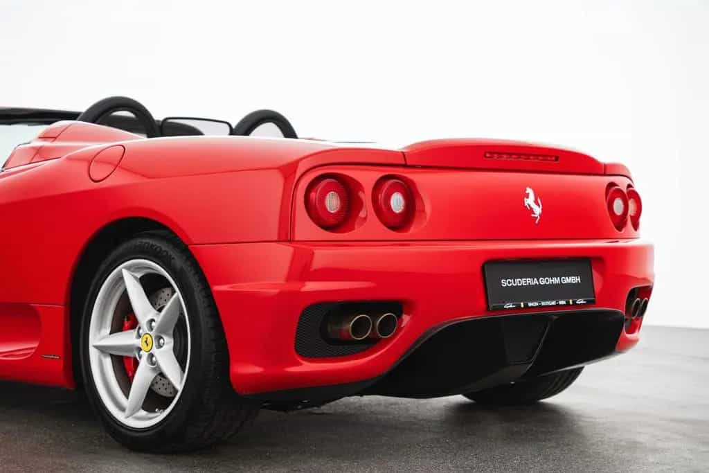 Ferrari 360 Spider 09/2002-photo-24