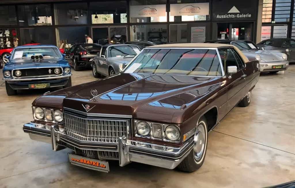 Cadillac Deville Coupe Originalzustand deutsche H-Zulassung 05/1973-photo-0