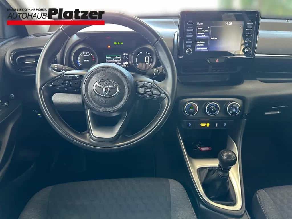 Toyota Yaris Team-D Sitzheizung Klima Kamera LED Apple 03/2021-photo-8