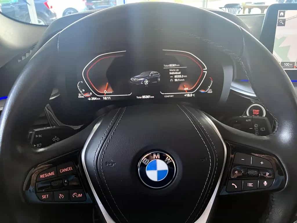 BMW 5 Series 520d Innovationspaket/HuD/AHK/Parkasst/4-Zonen 08/2022-photo-8