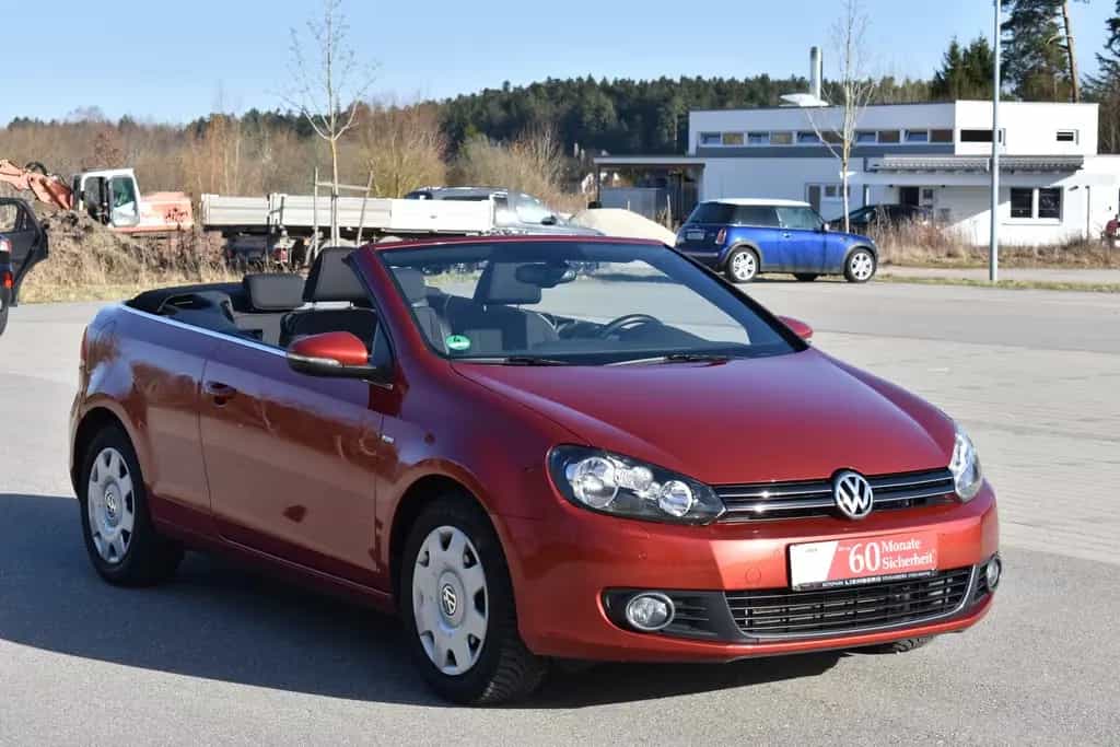 Volkswagen Golf VI*1.2TSI*Cup*Cabrio*PDC*Klima*SHZ*1.Hand 05/2015-photo-0