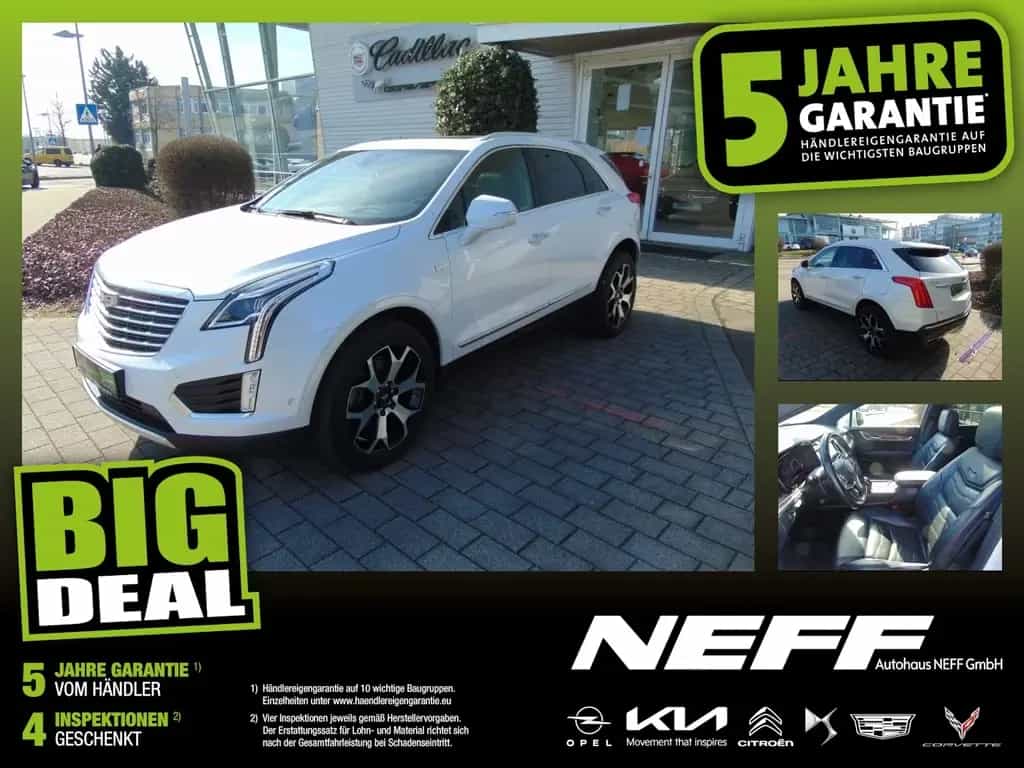 Cadillac XT5 3.6 V6 Platinum LED+Navi+SHZ+360+Bel.Sitz 01/2019-photo-0