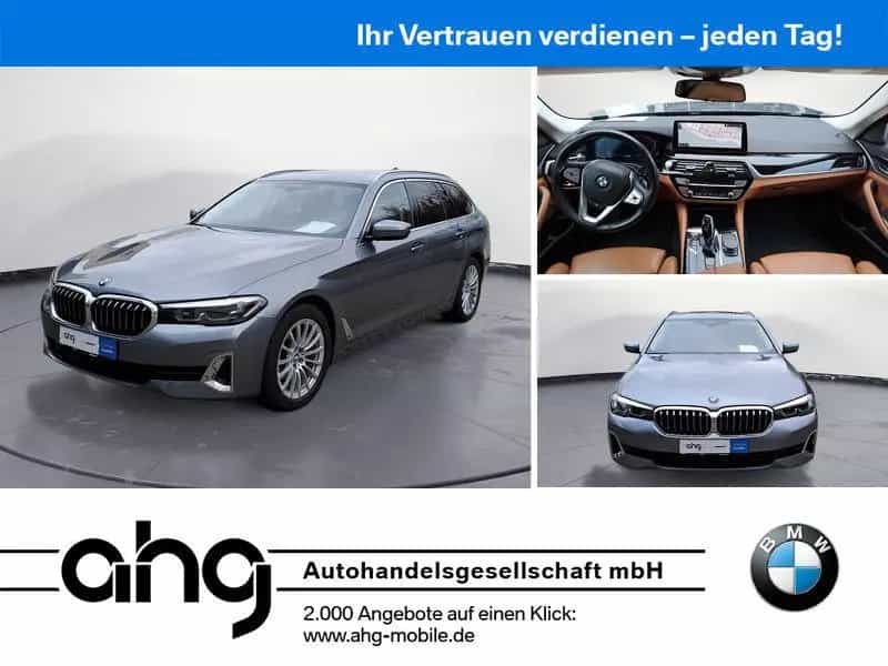 BMW 5 Series 520d xDrive Touring Luxury Line Panorama AHK 01/2022-photo-0
