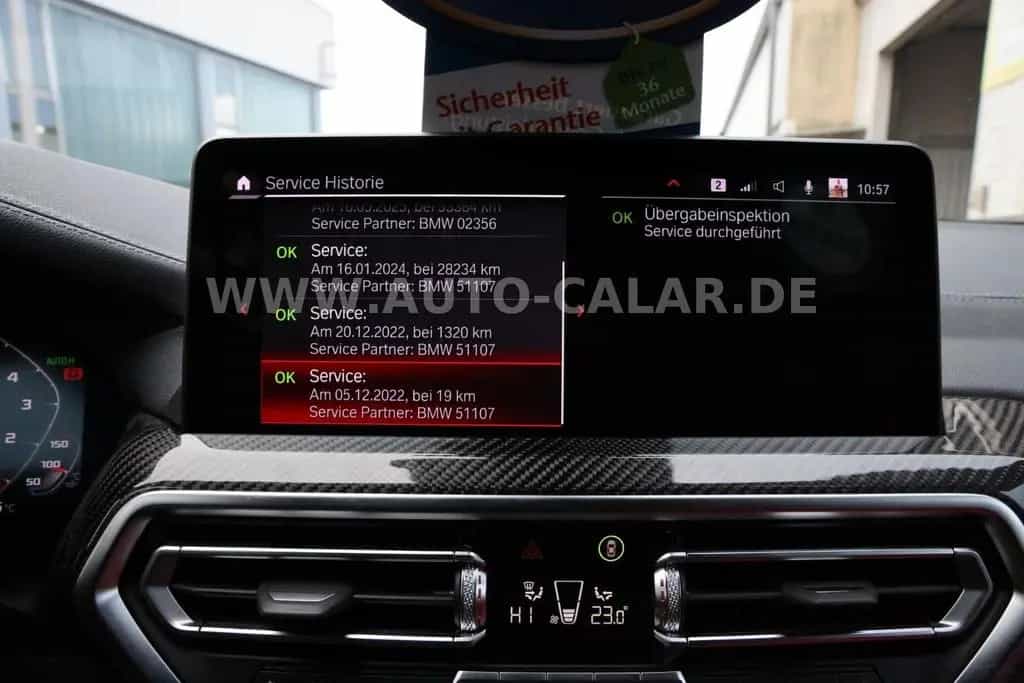 BMW X4 M COMPETITION|ACC|SPORTSITZE|H/K|360*|1.HAND 12/2022-photo-33