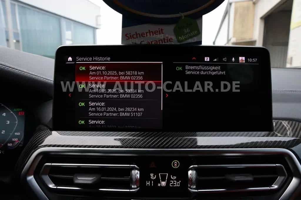 BMW X4 M COMPETITION|ACC|SPORTSITZE|H/K|360*|1.HAND 12/2022-photo-34