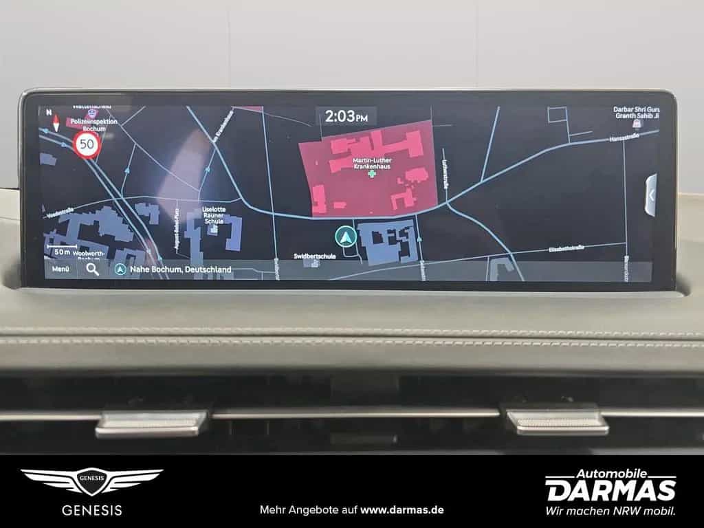 Genesis GV70 2.2D AWD Sport HUD LED Nappa Leder 21" 11/2024-photo-13