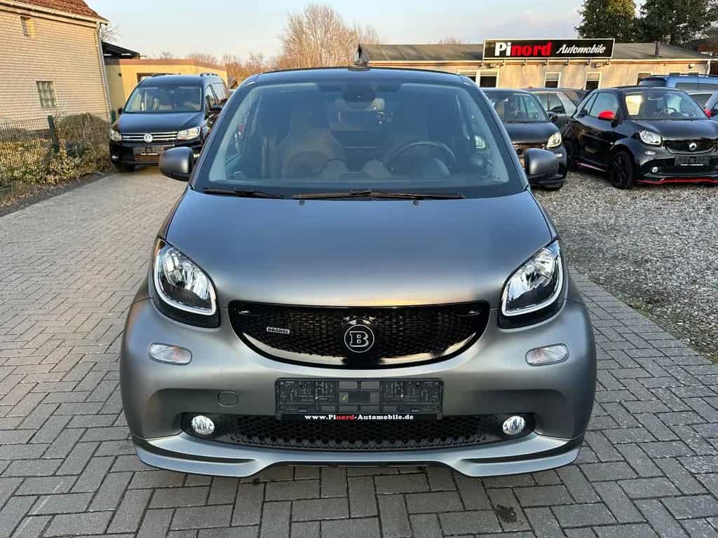 Smart ForTwo Cabrio Brabus 109PS-LED-NAVI-JBL-KAM 06/2018-photo-0
