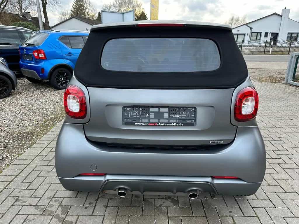 Smart ForTwo Cabrio Brabus 109PS-LED-NAVI-JBL-KAM 06/2018-photo-4
