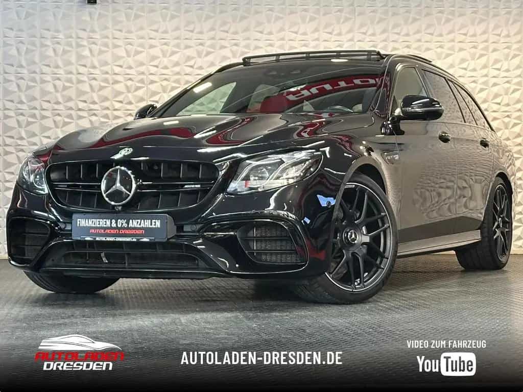 Mercedes-Benz E-Class AMG 4M NIGHT ALL BLACK DRIVERS#SH#HUD#AHK 04/2019-photo-0