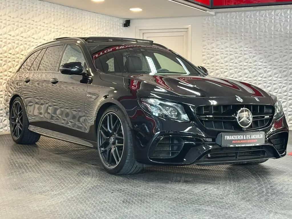 Mercedes-Benz E-Class AMG 4M NIGHT ALL BLACK DRIVERS#SH#HUD#AHK 04/2019-photo-1