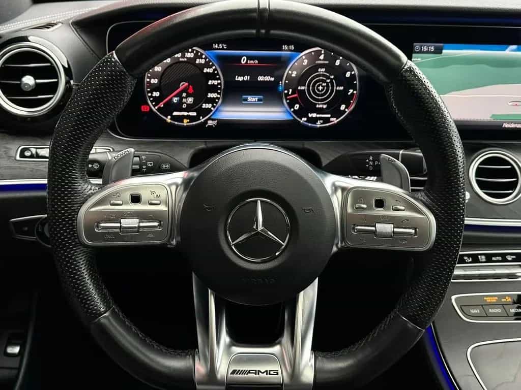 Mercedes-Benz E-Class AMG 4M NIGHT ALL BLACK DRIVERS#SH#HUD#AHK 04/2019-photo-10