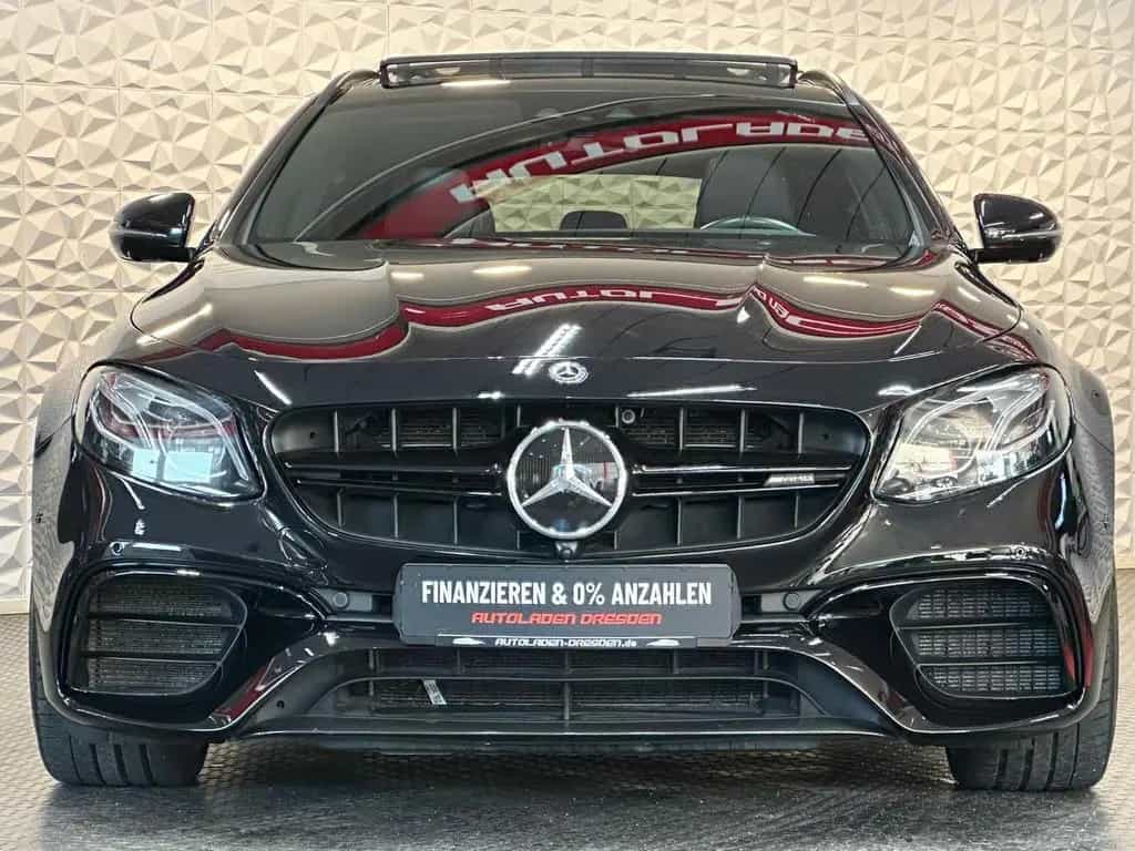 Mercedes-Benz E-Class AMG 4M NIGHT ALL BLACK DRIVERS#SH#HUD#AHK 04/2019-photo-2