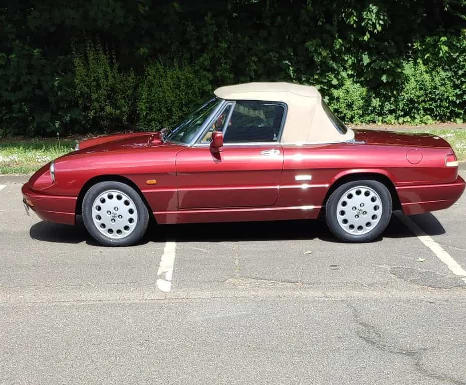 Alfa Romeo Spider, Rostfrei, Top Zustand 10/1992-photo-2