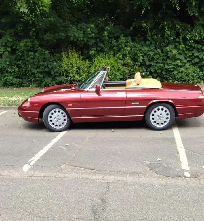 Alfa Romeo Spider, Rostfrei, Top Zustand 10/1992-photo-3