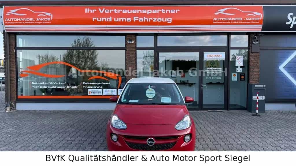 Opel Adam /Slam/SonderAusstattung2Jahre Garantie! 04/2013-photo-1