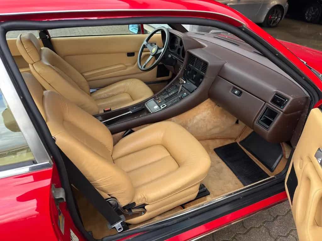 Ferrari 400 i V12 AUTOMATIC/SCHIEBEDACH/ROT-LEDER BEIGE 07/1983-photo-10