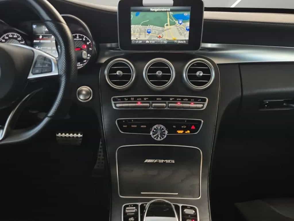 Mercedes-Benz C-Class AMG T Performance Burmester Pano 360 Keyless 02/2018-photo-13