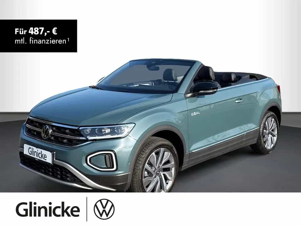 Volkswagen T-Roc Cabriolet Goal 1.5 TSI DSG, AHK, STANDHEIZ 07/2025-photo-0