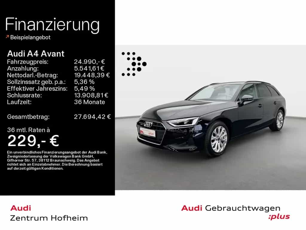 Audi A4 Avant 40 TDI qu S tro*HUD*LED*Virtual*Navi+*T 11/2022-photo-0