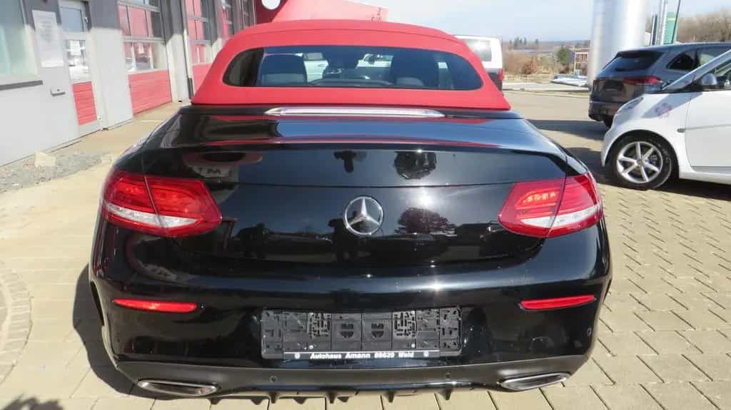 Mercedes-Benz C-Class 180 Cabrio AMG Night Edition 04/2018-photo-8