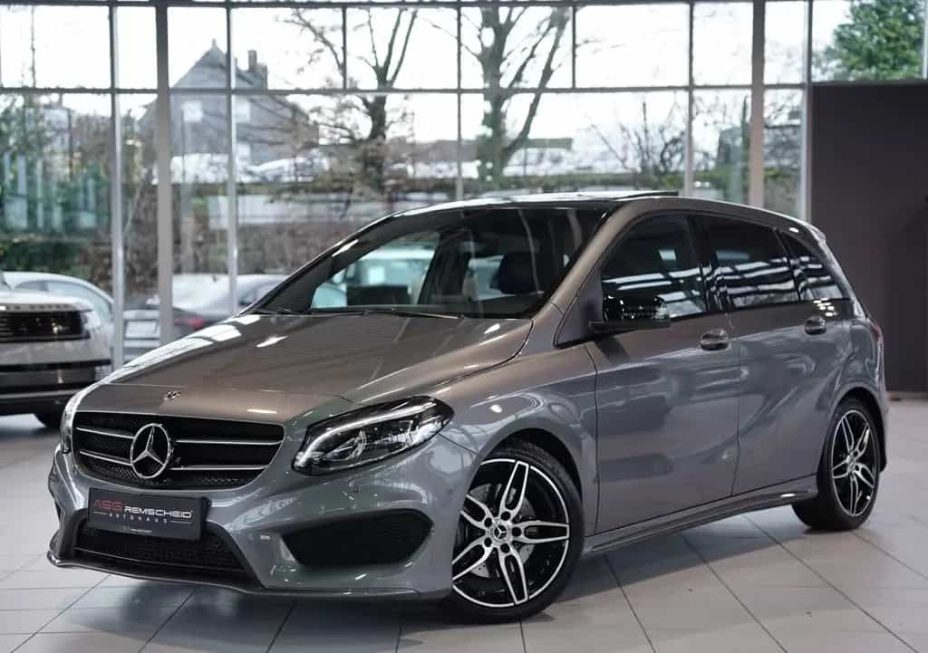 Mercedes-Benz B-Class 220 4M AMG Line 1.Hand *Pano *Kamera *Night 05/2018-photo-0