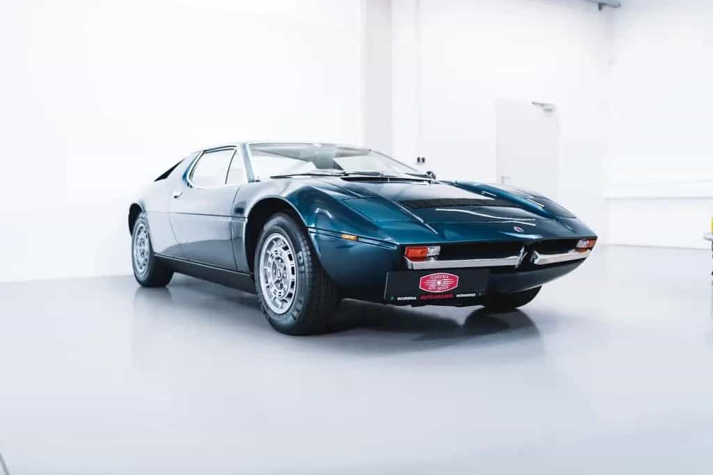 Maserati Merak SS 3.0 *Blu Sera / Technik top* 09/1977-photo-1