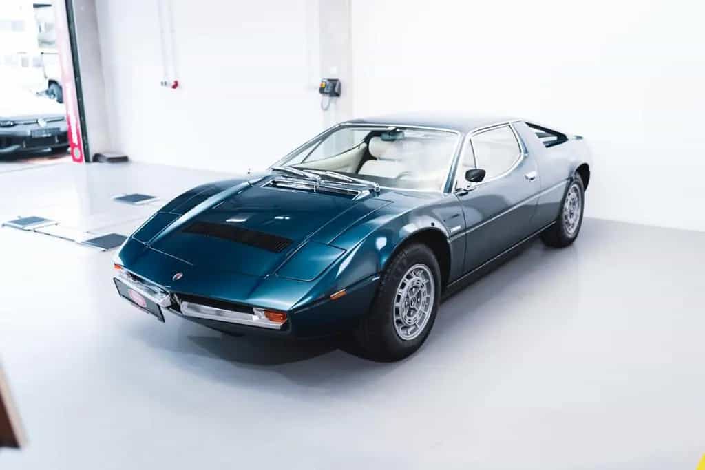 Maserati Merak SS 3.0 *Blu Sera / Technik top* 09/1977-photo-8