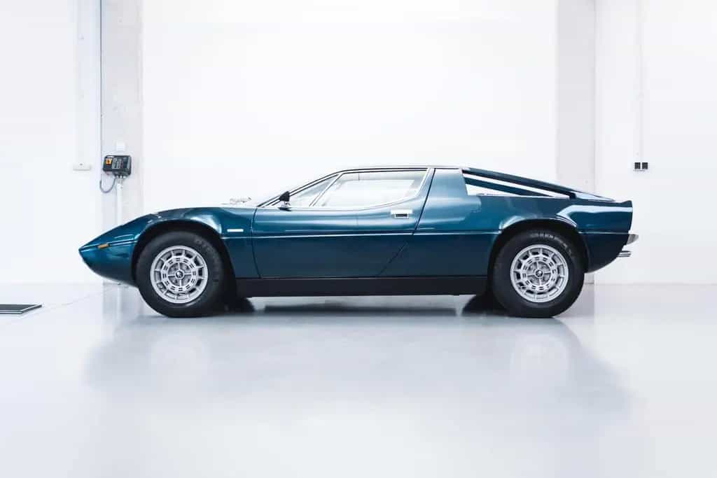 Maserati Merak SS 3.0 *Blu Sera / Technik top* 09/1977-photo-9