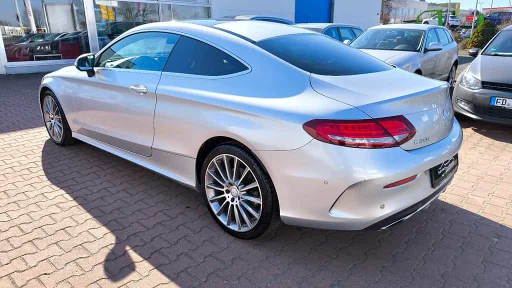 Mercedes-Benz C-Class 300 Coupe AMG-Paket Panorama Burmester 08/2016-photo-4
