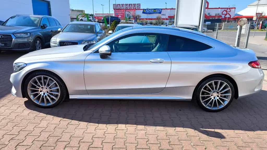 Mercedes-Benz C-Class 300 Coupe AMG-Paket Panorama Burmester 08/2016-photo-5