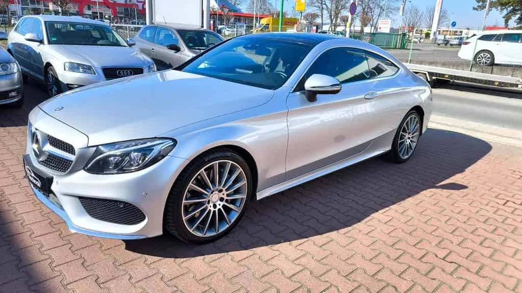 Mercedes-Benz C-Class 300 Coupe AMG-Paket Panorama Burmester 08/2016-photo-6