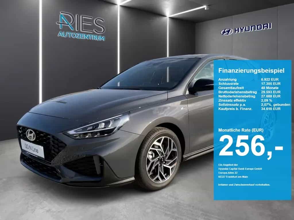Hyundai i30 FL 1.6 T-GDI N-Line KlimaA*LED*Navi*Pano*SD null-photo-0