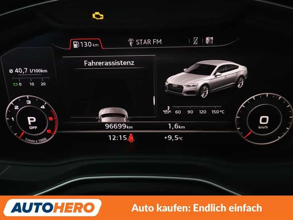 Audi A5 Sportback 2.0 TDI quattro Design Aut.*S-LINE* 09/2017-photo-19
