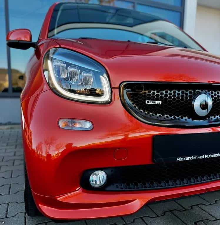 Smart ForTwo 109PS*ORIGINAL BRABUS*LED*LEDER*PANO*NAVI 11/2018-photo-1