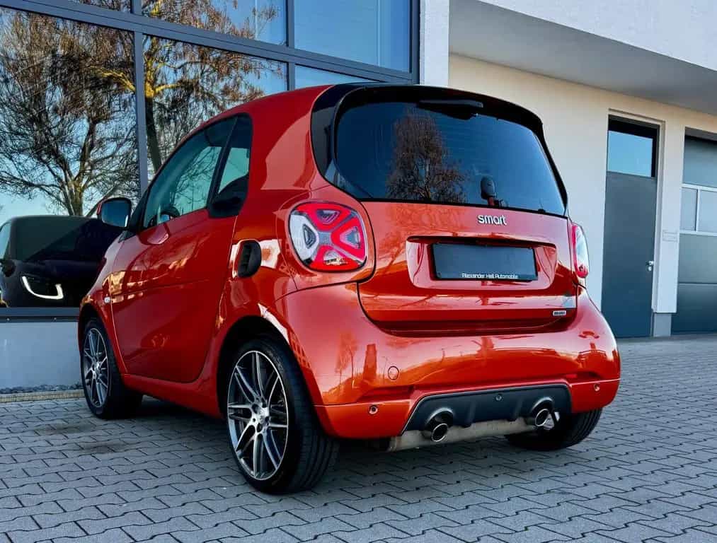 Smart ForTwo 109PS*ORIGINAL BRABUS*LED*LEDER*PANO*NAVI 11/2018-photo-10