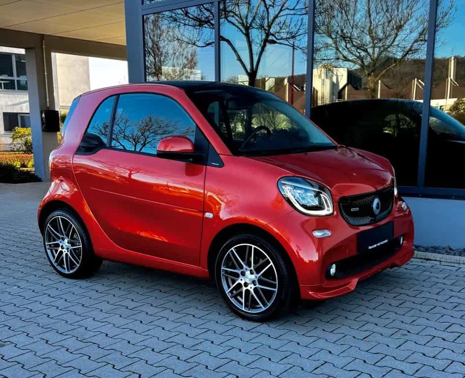 Smart ForTwo 109PS*ORIGINAL BRABUS*LED*LEDER*PANO*NAVI 11/2018-photo-14