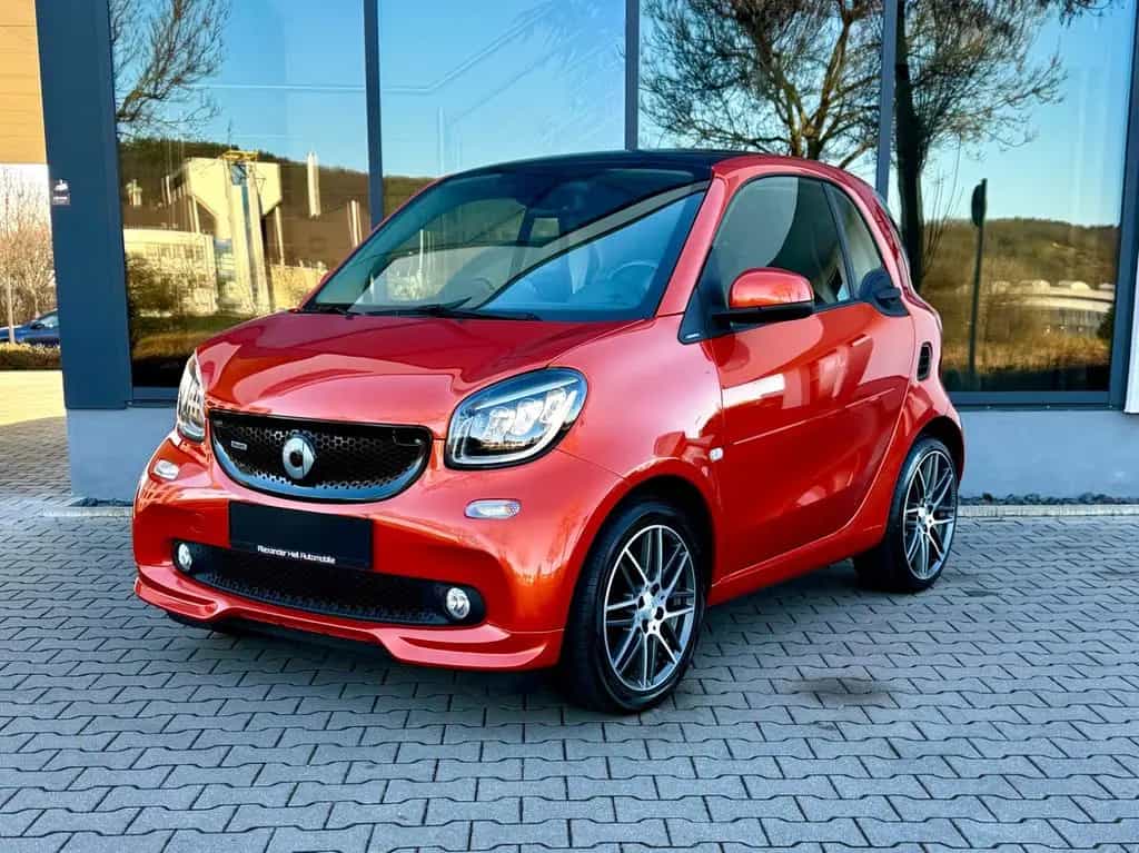 Smart ForTwo 109PS*ORIGINAL BRABUS*LED*LEDER*PANO*NAVI 11/2018-photo-26