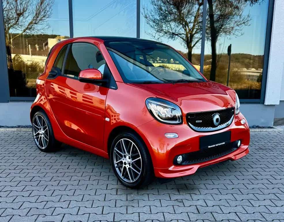 Smart ForTwo 109PS*ORIGINAL BRABUS*LED*LEDER*PANO*NAVI 11/2018-photo-3